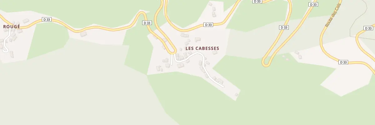 Plan du 16 Las Cabesses à Rivèrenert