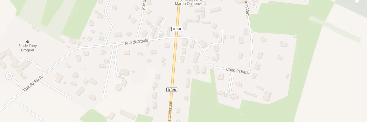 Plan du 15B Rte de la Libération à Saint-Martin-Osmonville