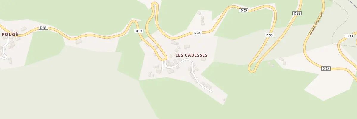 Plan du 25 Las Cabesses à Rivèrenert