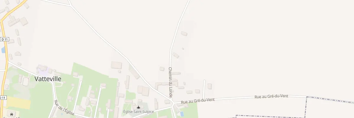 Plan du 4B Che du Londe à Vatteville