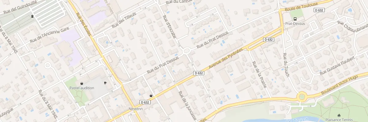 Plan du 80 Rue du Prat Dessus à Plaisance-du-Touch