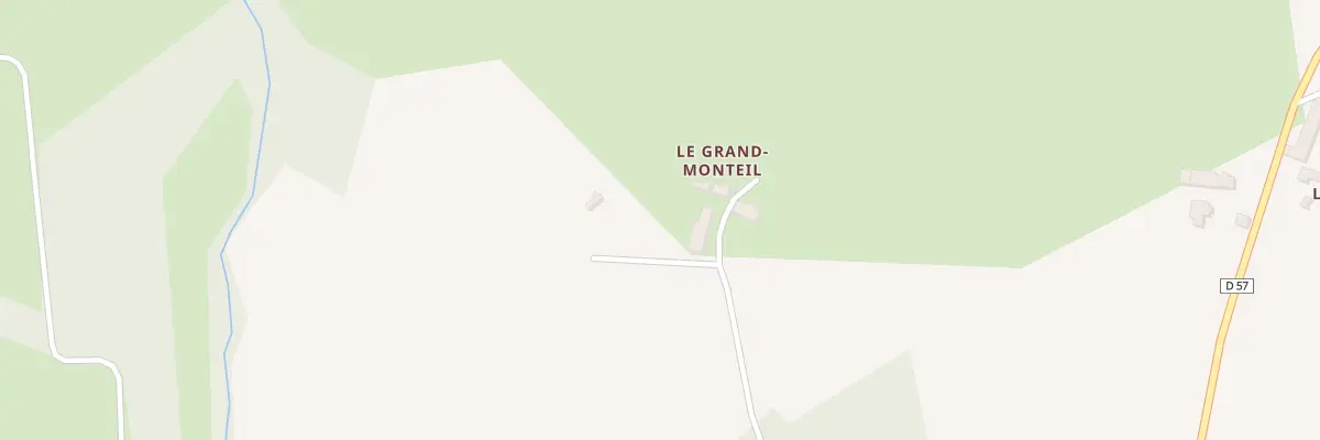 Plan du 5203 Le Grand Monteil à Saint-Priest-Ligoure