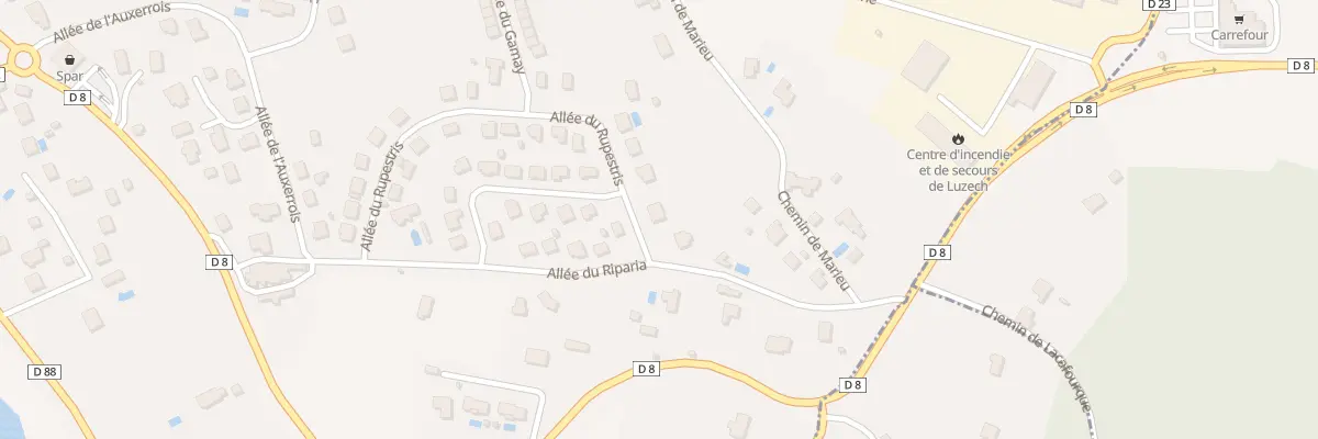 Plan du 5227F All du Rupestris à Luzech