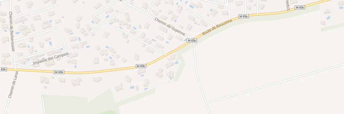 Plan du 159 Rte de Bouconne à Cornebarrieu