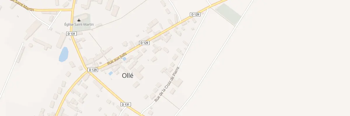 Plan du 15 Rue de la Croix de Pierre à Ollé