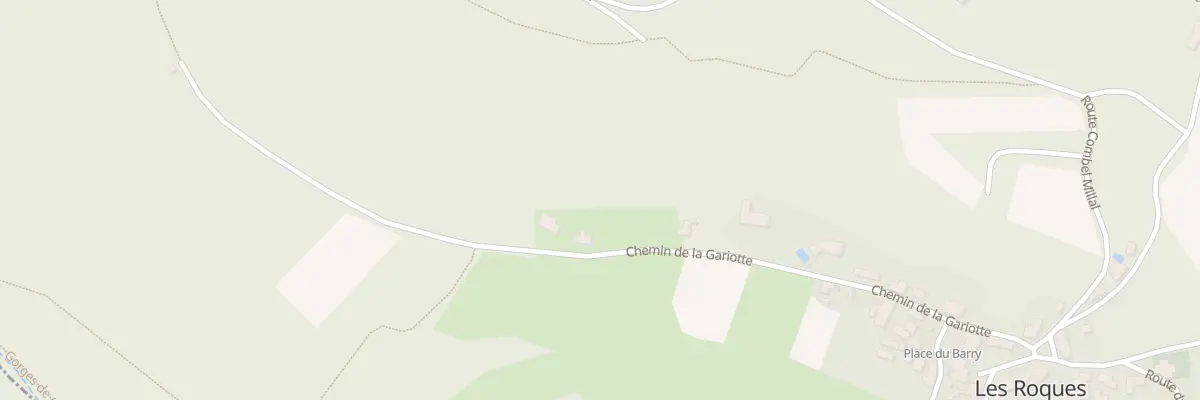 Plan du 372 Chem de la Gariotte à Saint-Vincent-Rive-d’Olt