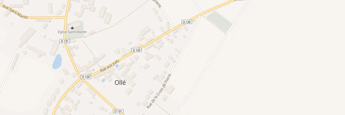 Plan du 19 Rue de la Croix de Pierre à Ollé