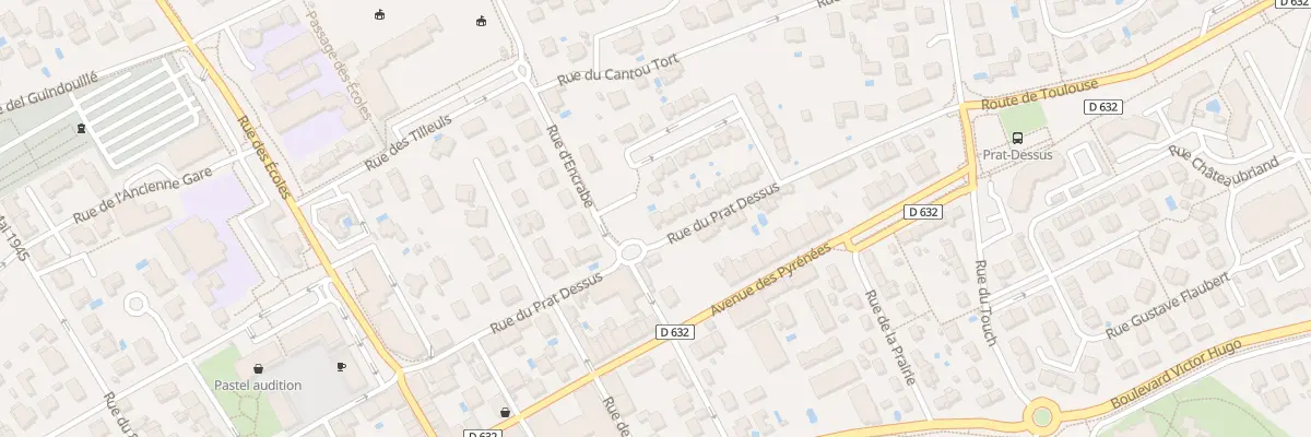 Plan du 85B Rue du Prat Dessus à Plaisance-du-Touch