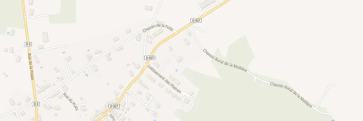 Plan du 7 Lot des Plaines à Oulches