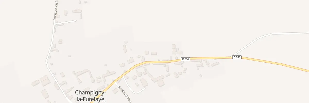 Plan du 6 Rue de la Libération à Champigny-la-Futelaye
