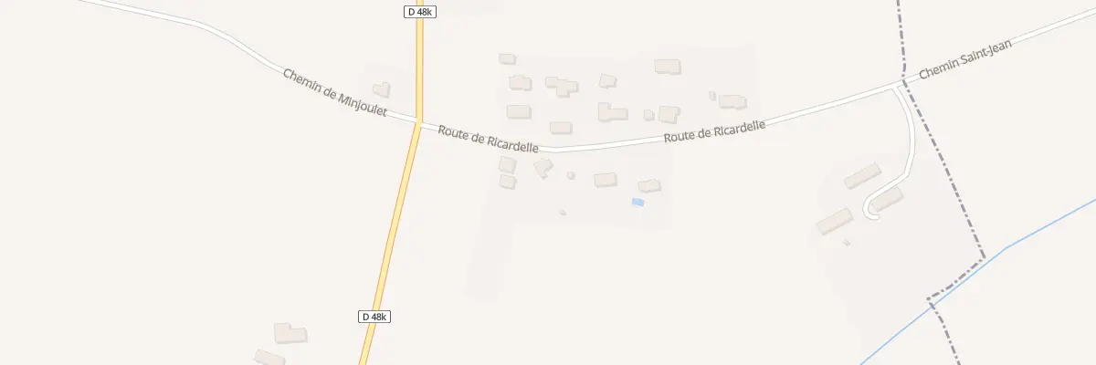 Plan du 83 Ricardelle à Montaut