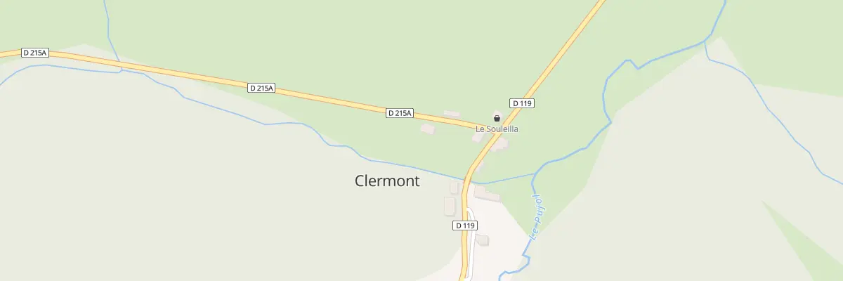 Plan du 5176 Le Souleilla à Clermont