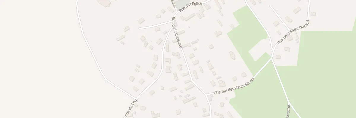 Plan du 1 Rue de la Croisette à Bourg-Beaudouin