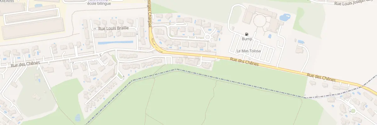 Plan du 56 Rue des Chênes à Plaisance-du-Touch