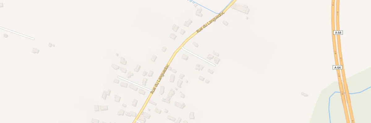 Plan du 111 Rue du Languedoc à Muret
