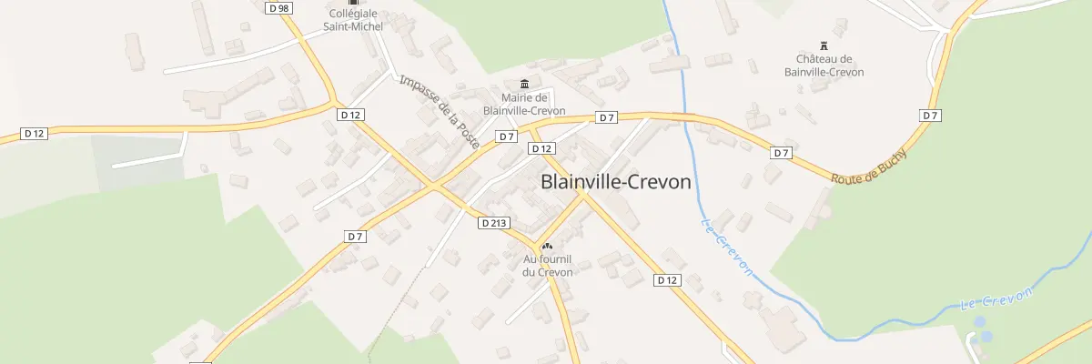 Plan du 21 Pl de la Mairie à Blainville-Crevon