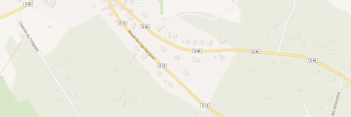 Plan du 256 Rte du Moulin à Vent à Montgesty