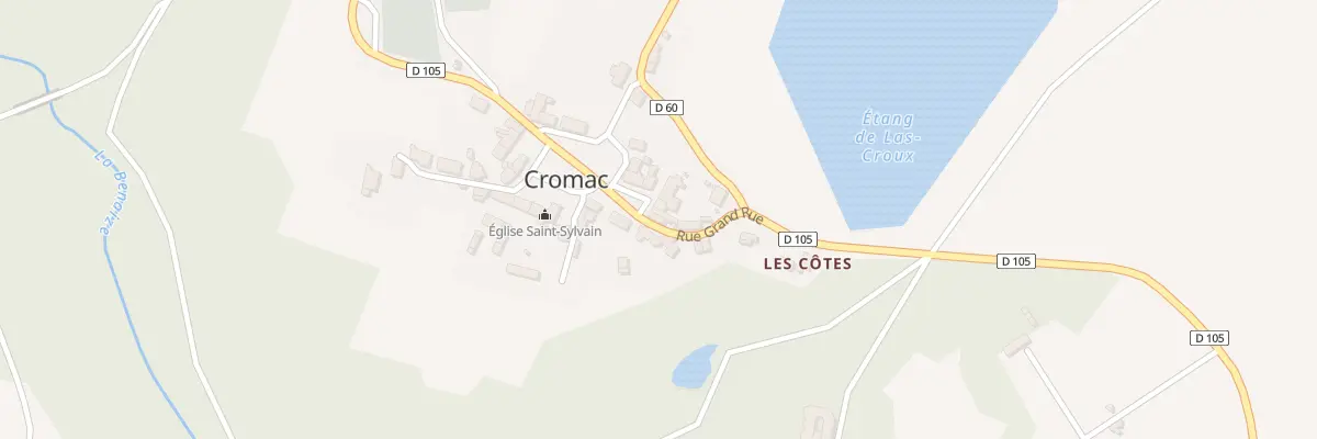 Plan du 1 Pl du Commerce à Cromac