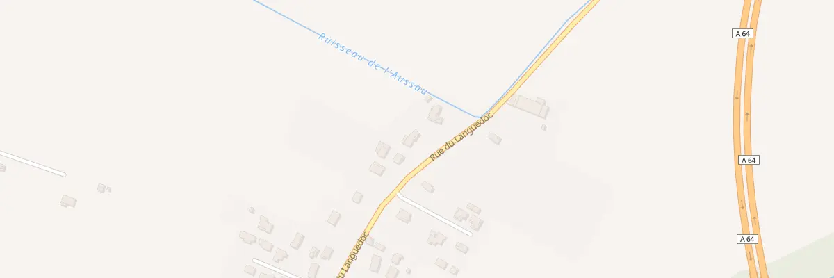Plan du 122 Rue du Languedoc à Muret