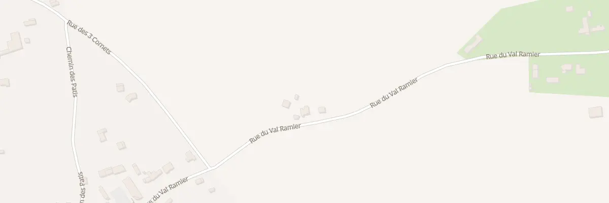 Plan du 332 Rue du Val Ramier à Fresne-le-Plan