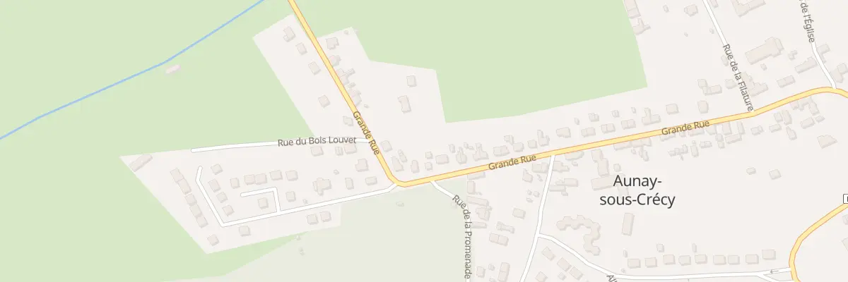 Plan du 84 Grande Rue à Aunay-sous-Crécy