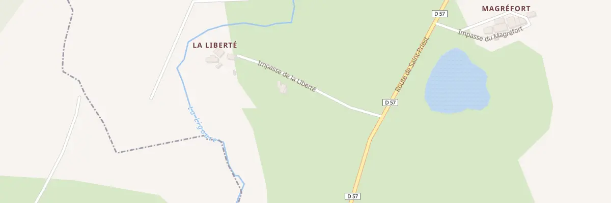 Plan du 5075 La Liberte à Saint-Jean-Ligoure