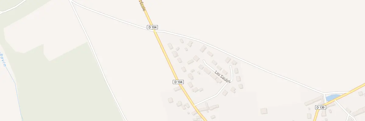 Plan du 28 Rue Croix Villemeux Marville à Saint-Sauveur-Marville
