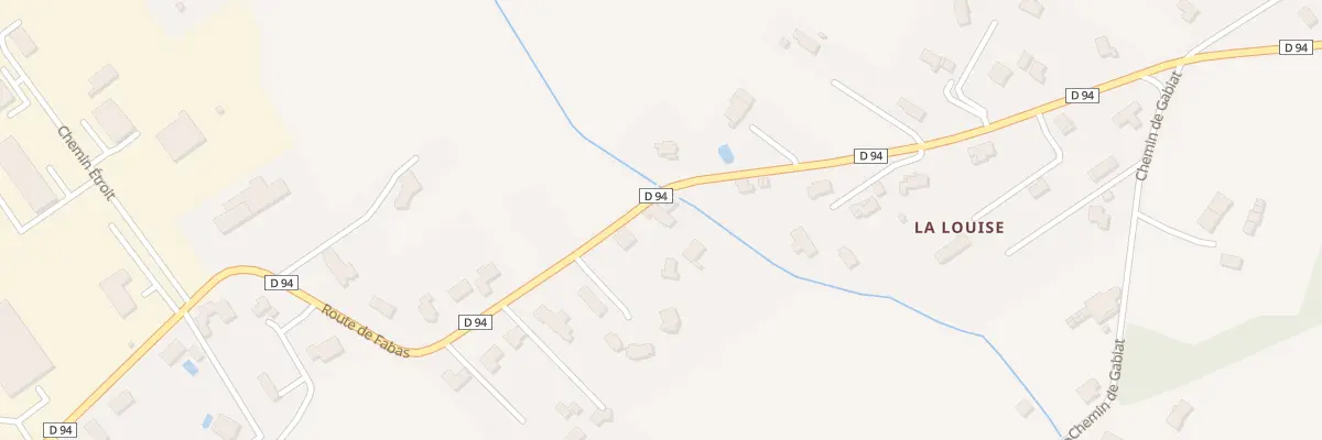 Plan du 790A Rte de Fabas à Canals