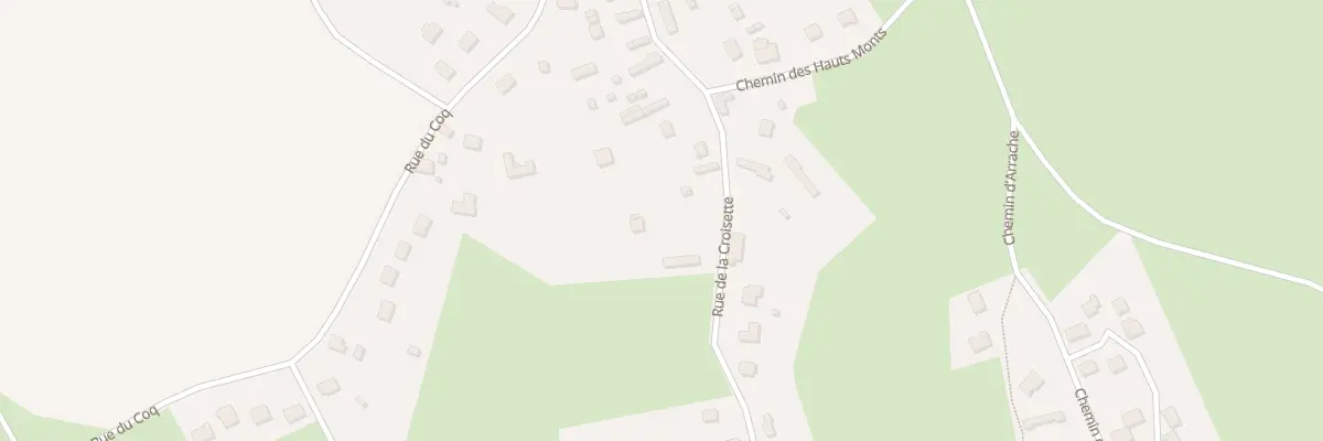 Plan du 21 Rue de la Croisette à Bourg-Beaudouin