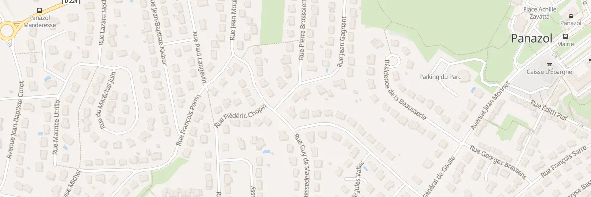 Plan du 39 Rue Jean Gagnant à Panazol