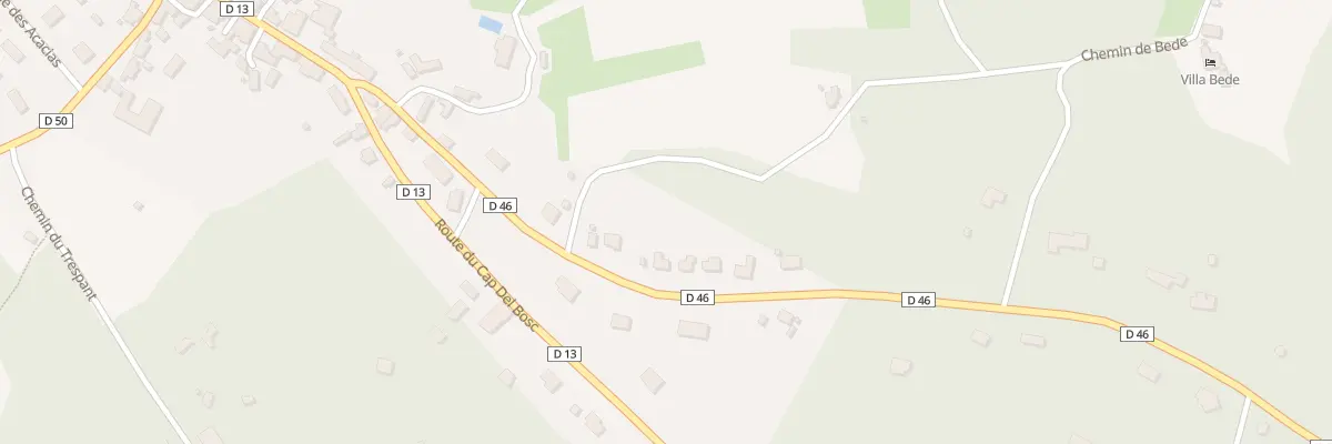 Plan du 283 Rte du Moulin à Vent à Montgesty