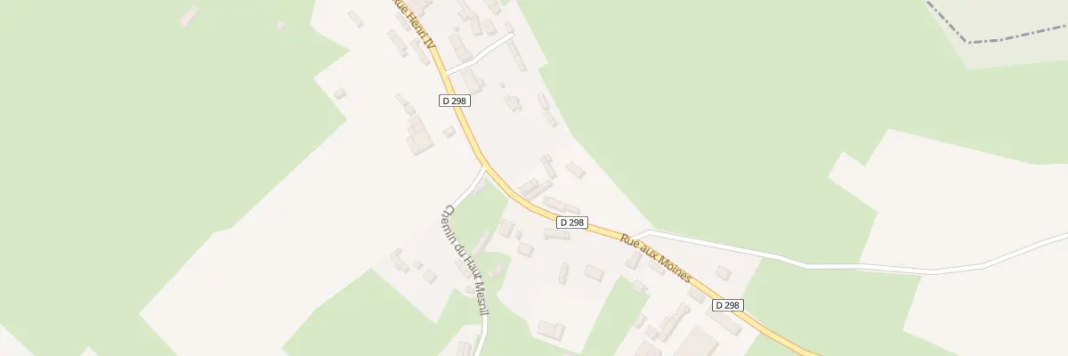 Plan du 5043 Le Bourg à Mesnil-Follemprise