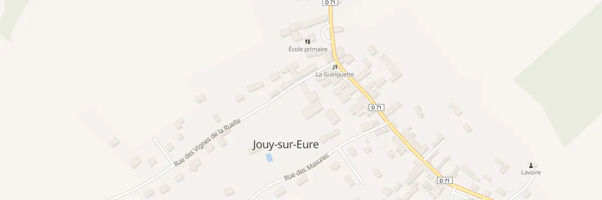 Plan du 3 Rue des Vignes de la Ruelle à Jouy-sur-Eure