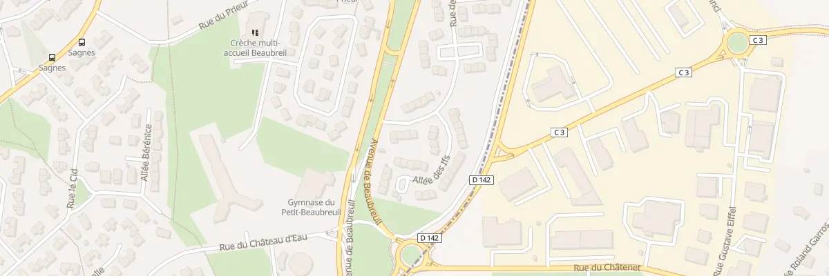 Plan du 87 Rue des Mélèzes à Limoges