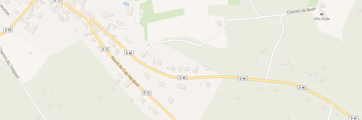 Plan du 301 Rte du Moulin à Vent à Montgesty
