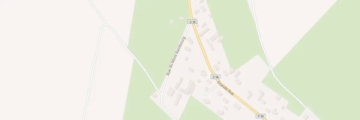 Plan du 196 Rue du Mont Rambourg à Notre-Dame-d’Aliermont