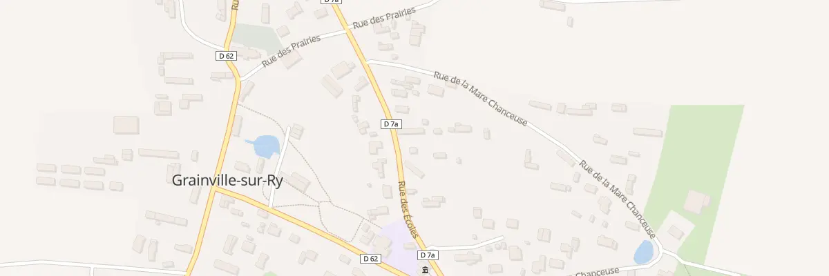 Plan du 189 Rue des Ecoles à Grainville-sur-Ry