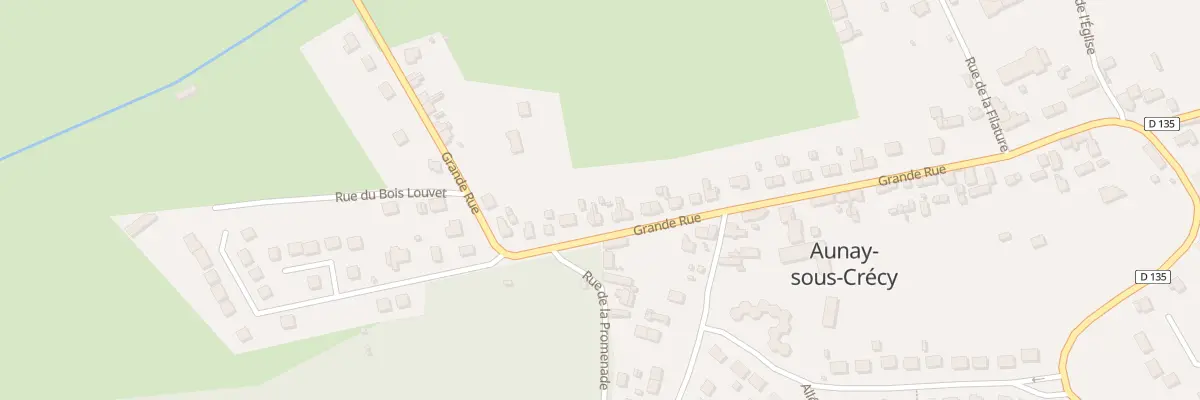 Plan du 78 Gr Grande Rue à Aunay-sous-Crécy