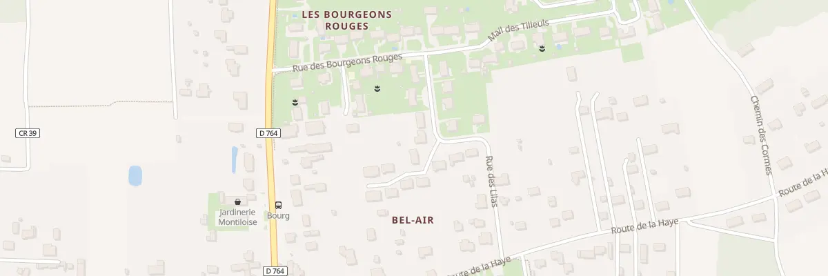 Plan du 11 Rue des Lilas aux Montils