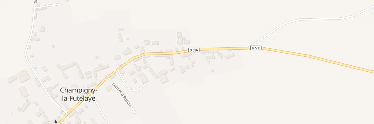 Plan du 11 Rue de la Libération à Champigny-la-Futelaye