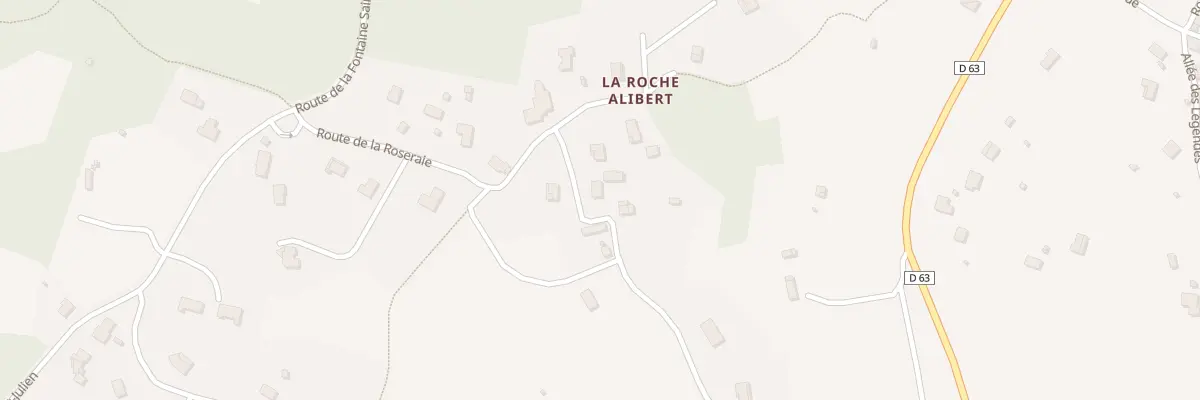 Plan du 1 Rte de L’Axe des Vents à Terrasson-Lavilledieu