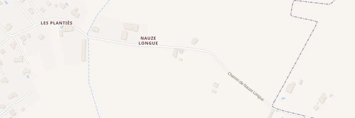 Plan du 1020 Che de Nauze-longue à Villemade