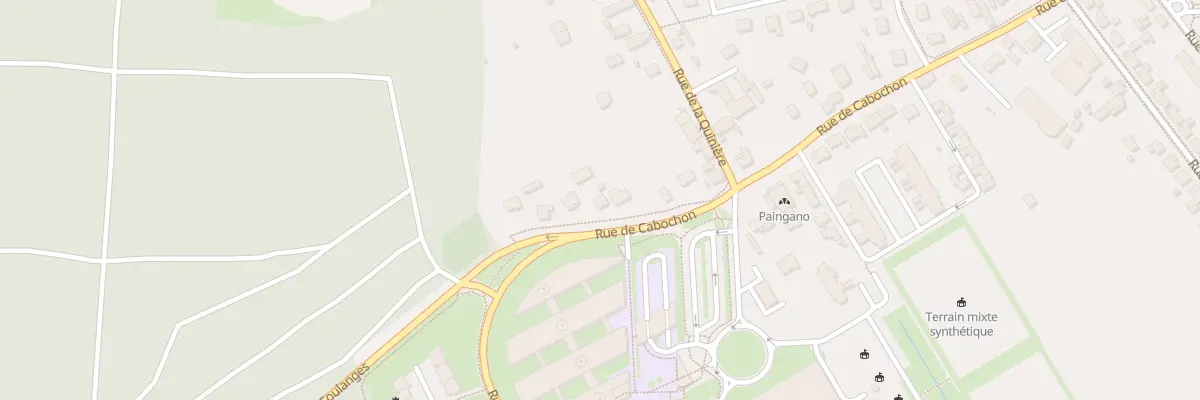 Plan du 239 Rue de Cabochon à Blois
