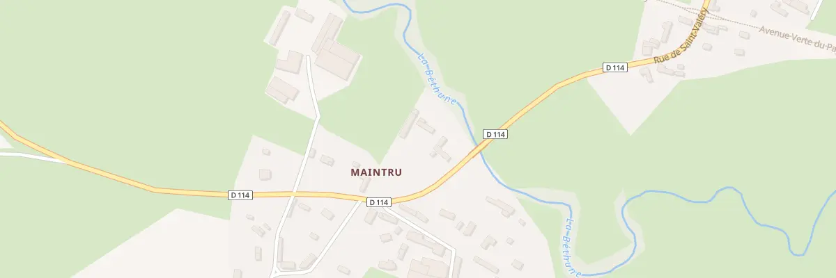 Plan du 111 Maintru à Osmoy-Saint-Valery
