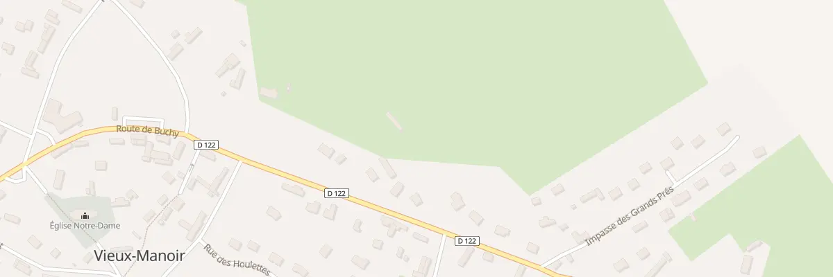 Plan du 491 Rte de Buchy à Vieux-Manoir
