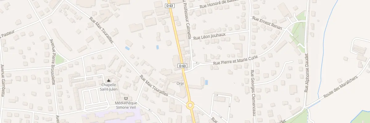 Plan du 36 Av Jean Jaurès à Terrasson-Lavilledieu