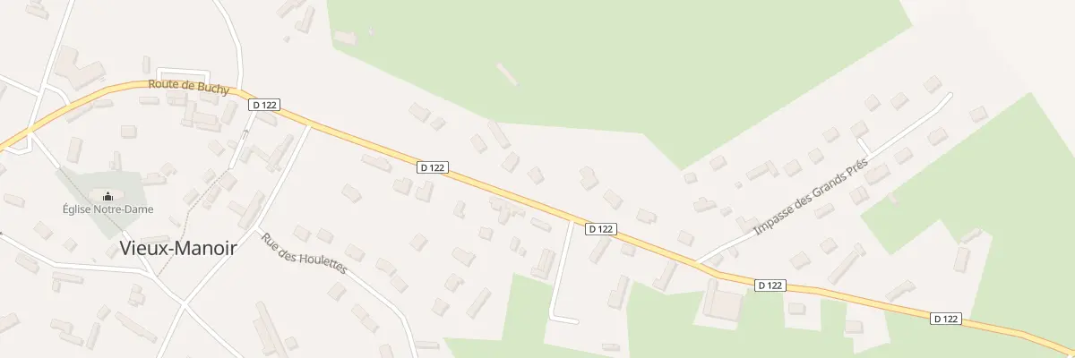 Plan du 539 Rte de Buchy à Vieux-Manoir