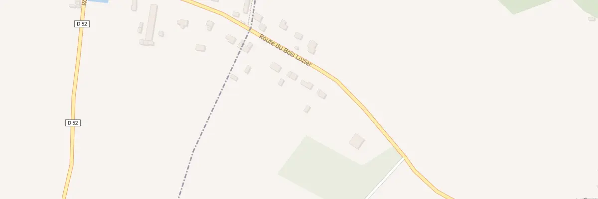 Plan du 10 Rte du Bois Lozier à Champigny-la-Futelaye