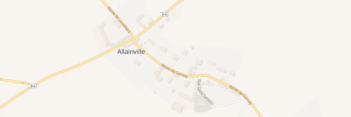 Plan du 5 Rte de Garnay à Allainville
