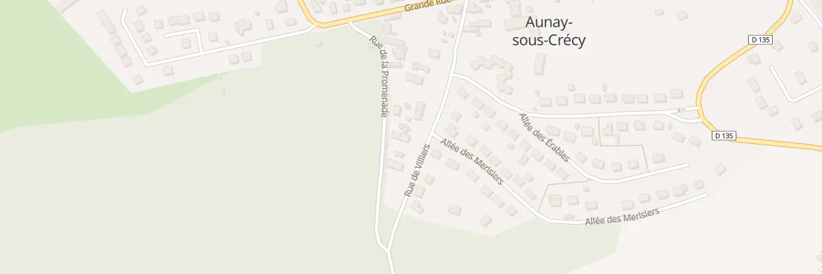 Plan du 12 Rue de Villiers à Aunay-sous-Crécy